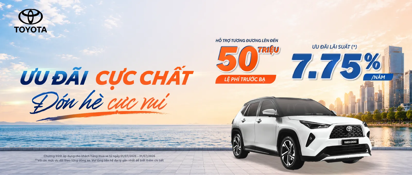 Toyota Yaris Cross banner
